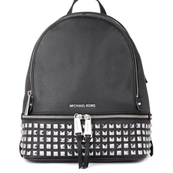 Michael kors medium rhea studded backpack like new - Picture 1 of 6
